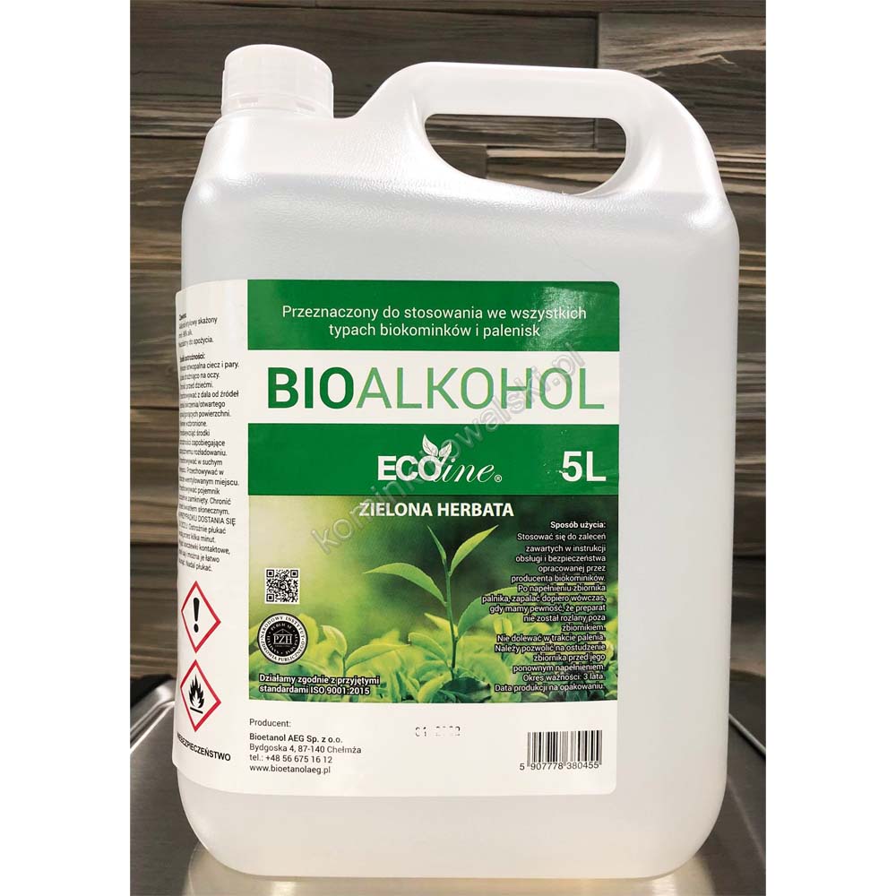 bioetanol bioplyn biokominek bioalkohol zielona herbata