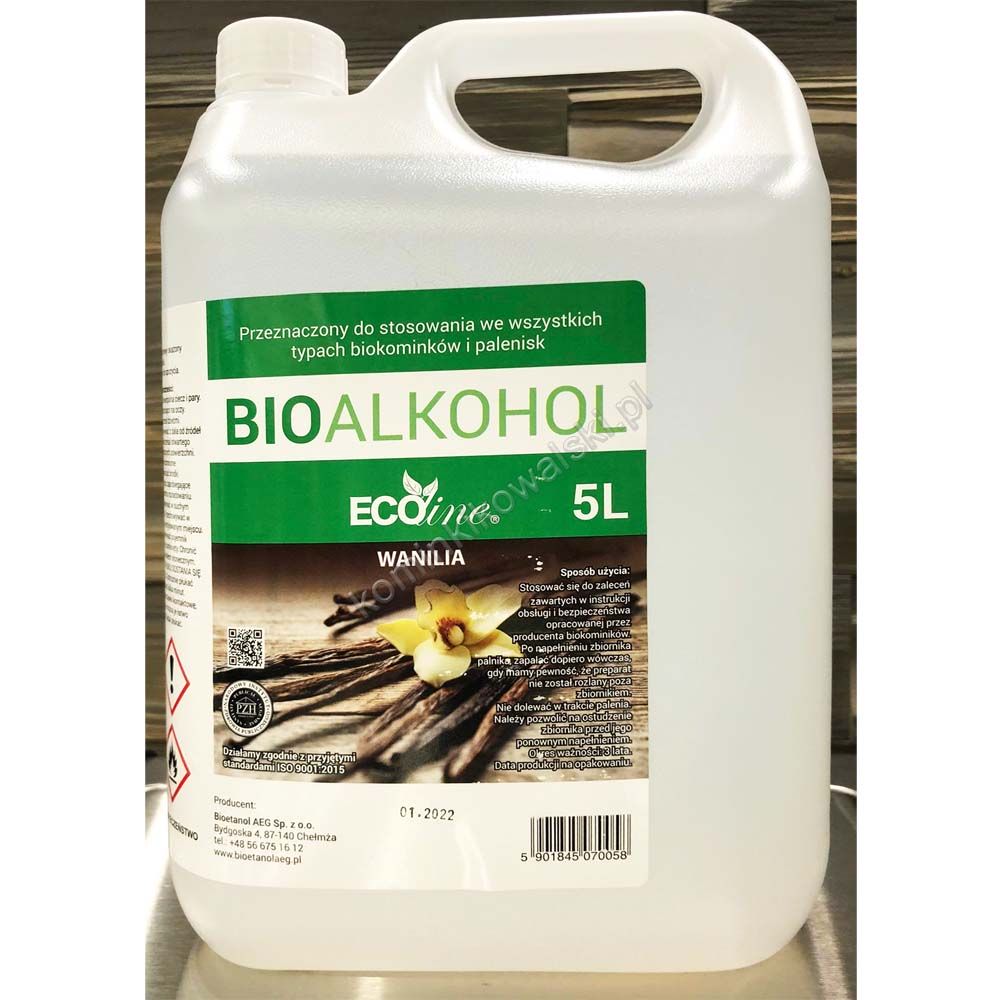 bioetanol bioplyn bioalholo do biokominka wanilia